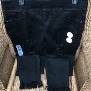 Black Old Navy Rockstar Jeans